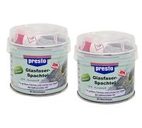 Presto 2K Lot de 2 spatules en fibre de verre Gris/vert 250 g