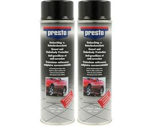 Presto 306024 Protection du Dessous de Caisse Contre Les Gravillons Noir 500 ML (Lot de 2)
