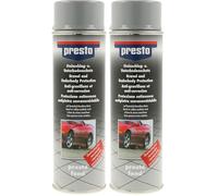 presto 306031 Protection du Dessous de Caisse Contre Les gravillons Gris 500 ML (Lot de 2)
