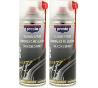 presto 306345 Aérosol silicone 400 ml (Lot de 2)