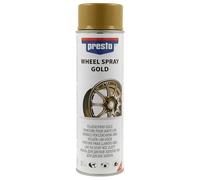 Presto Aérosol pour jantes 428931 Universal – Or – 500 ml