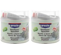 presto 443633 Mastic fibre de verre sans styrène 1000 g (Lot de 2)