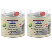 presto 443688 Mastic fin sans styrène 1000 g (Lot de 2)