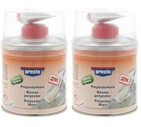 presto 443855 Résine polyester sans styrène 250 g (Lot de 2)