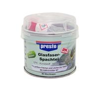 Presto 601013 2K Mastic de Fibre de Verre 250 G Bois Béton Mastic