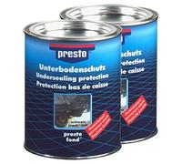 Presto 603253 Lot de 2 Protections de Sol en Bitume Noir 1,3 kg