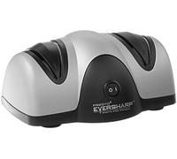 Presto EverSharp 08800 Aiguiseur de couteaux électrique, système à 2 étapes, roues en plastique saphirite, noir
