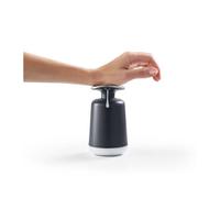 Joseph Joseph Presto Distributeur de Savon à pompe pour salle de bain/cuisine, Rechargeable, Hygiénique, Gris/Acier inoxydable