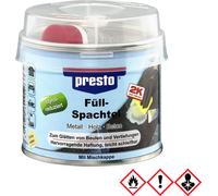 Presto Prestolith plastic 2K polyester mastic de remplissage ocre 250g