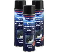Presto Protection bitumeuse pour bas de caisse noir 3x 500 ml.