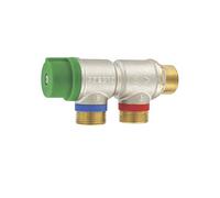 Presto Régulateur thermostatique de sécurité 29006 1/2 Blanc Laiton Intérieur