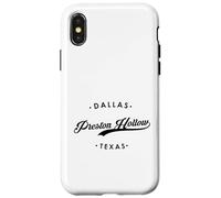 Preston Hollow Dallas Texas pour Homme et Femme Coque pour iPhone X/XS
