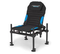 Preston Innovations Absolute Feeder Chaise | 36 mm coulissant vertical pour une fixation facile des accessoires | 4 pieds télescopiques de 36 mm | Articulations durables | Design pliable avec système