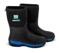 Preston Innovations Bottes en caoutchouc Hydrotech, imperméables, doublure intérieure rembourrée, semelle antidérapante tout-terrain, cheville supérieure en néoprène.