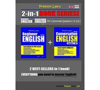 Preston Lees 2-In-1 Book Series! Beginner English & Conversation English Lesson 1 40 For Cantonese Speakers (British Version)