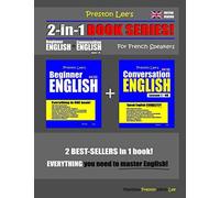 Preston Lees 2-In-1 Book Series! Beginner English & Conversation English Lesson 1 40 For French Speakers (British Version)