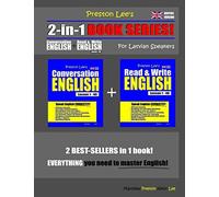 Preston Lees 2-In-1 Book Series! Conversation English & Read & Write English Lesson 1 40 For Latvian Speakers (British Version)