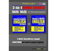 Preston Lees 2-In-1 Book Series! Conversation English & Read & Write English Lesson 1 40 For Vietnamese Speakers (British Version)