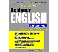 Preston Lee's Beginner English Lesson 1 - 60 For Spanish Speakers
