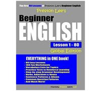 Preston Lee's Beginner English Lesson 1 - 80 Global Edition