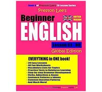 Preston Lee's Beginner English Lesson 61 - 80 Global Edition (British Version)