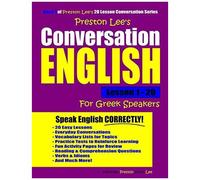 Preston Lee's Conversation English For Greek Speakers Lesson 1 - 20