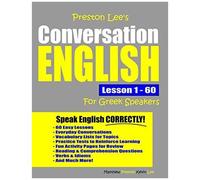 Preston Lee's Conversation English For Greek Speakers Lesson 1 - 60