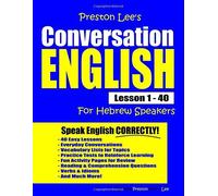 Preston Lee's Conversation English For Hebrew Speakers Lesson 1 - 40