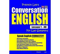 Preston Lee's Conversation English For Lao Speakers Lesson 1 - 40 (British Version)