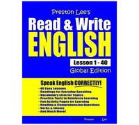 Preston Lee's Read & Write English Lesson 1 - 40 Global Edition