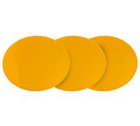 PRESTON PETTY Plaque numérotée avant ovale jaune - pack de 3