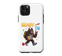 Prêt à Apprendre Gorilla Student Backback to School Kids Boy Girl Coque pour iPhone 11 Pro