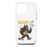 Prêt à Apprendre Gorilla Student Backback to School Kids Boy Girl Coque pour iPhone 12 Pro Max
