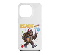 Prêt à Apprendre Gorilla Student Backback to School Kids Boy Girl Coque pour iPhone 13 Pro