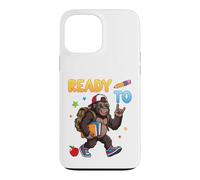 Prêt à Apprendre Gorilla Student Backback to School Kids Boy Girl Coque pour iPhone 13 Pro Max