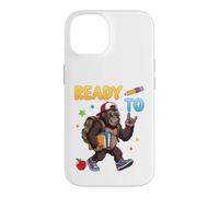Prêt à Apprendre Gorilla Student Backback to School Kids Boy Girl Coque pour iPhone 14