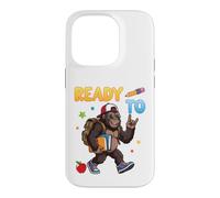 Prêt à Apprendre Gorilla Student Backback to School Kids Boy Girl Coque pour iPhone 14 Pro