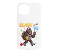 Prêt à Apprendre Gorilla Student Backback to School Kids Boy Girl Coque pour iPhone 15