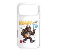 Prêt à Apprendre Gorilla Student Backback to School Kids Boy Girl Coque pour iPhone 17 Pro Max