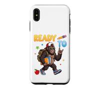 Prêt à Apprendre Gorilla Student Backback to School Kids Boy Girl Coque pour iPhone XS Max