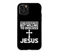 Prêt à discuter de Jésus chrétiens et Religieux Coque pour iPhone 11 Pro
