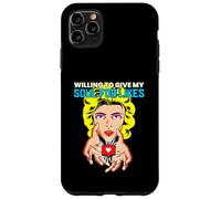 Prêt à Donner Mon âme pour Les Likes (Anti-réseaux Sociaux) Coque pour iPhone 11 Pro Max