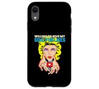 Prêt à Donner Mon âme pour Les Likes (Anti-réseaux Sociaux) Coque pour iPhone XR