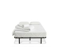 Prêt-à-dormir EUPRAXIE - Cadre à lattes - Couette - Oreillers - Protège-matelas - 140x200 cm