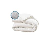Prêt-à-dormir EUPRAXIE - Ensemble matelas mousse mémoire, cadre à lattes, couette, oreillers et protège-matelas - 140x190 cm