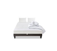 Prêt-à-dormir HERA avec Sommier Couette Oreillers Protège-matelas 90x190 cm