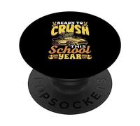 Prêt À Écraser Cette Année Scolaire Élève Retour À L'école PopSockets PopGrip Adhésif
