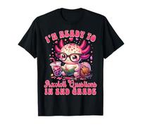 Prêt à la 2e année Axolotl Question First Day of School Girl T-Shirt
