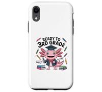 Prêt à la 3e année Question Axolotl Premier Jour d'école Coque pour iPhone XR