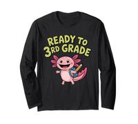 Prêt à la 3e année Question Axolotl Premier Jour d'école Manche Longue
